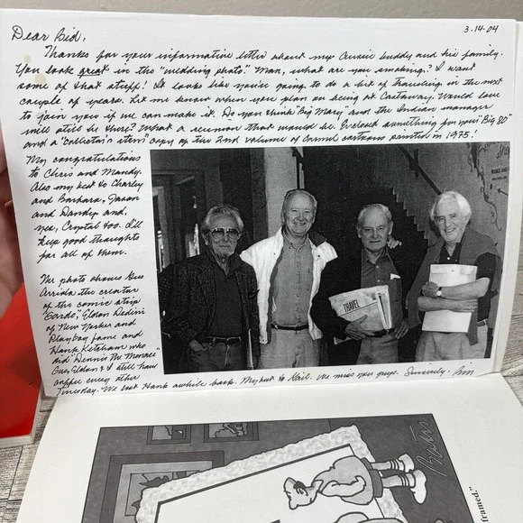 Carmel By-The-Bates & San Francisco SIGNED Book Bill Bates Vintage - Picture 9 of 12